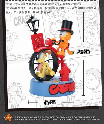 SOSKILL Garfield A Penny-Farthing Journey Model Kit 8-Inch - View 13