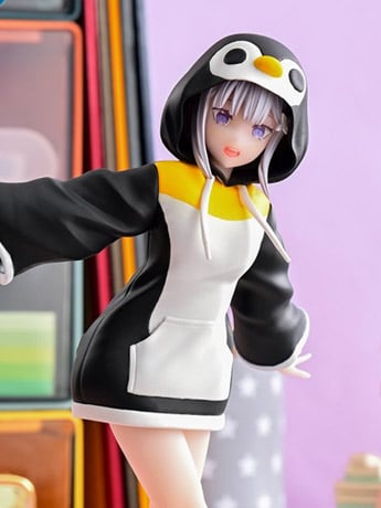Sega Re:Zero Starting Life in Another World Luminasta Emilia (Kotoriasobi Ver.) Figure, 7.9-Inch