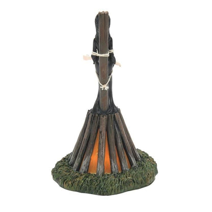 Enesco Elvira, Mistress of the Dark Hot Properties Village Elvira At The Stake 5.59-Inch Figurine - View 3