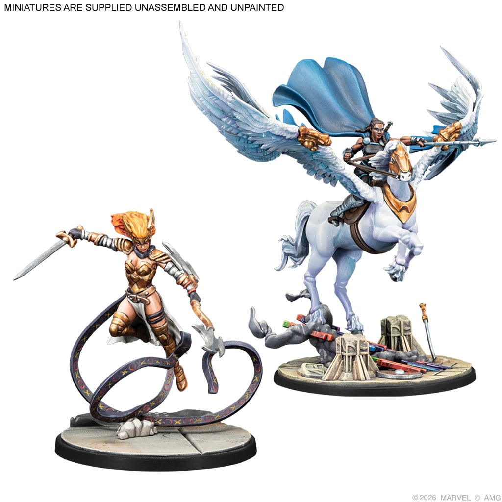 Atomic Mass Games Marvel: Crisis Protocol Asgardians Starter Set Miniatures - View 6