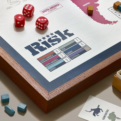 WS Game Company Risk Grand Folding Edition Strategy Board Game - View 6