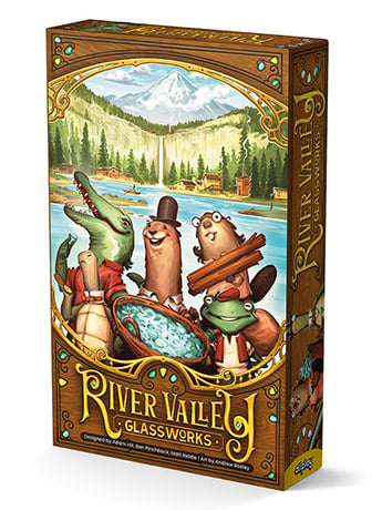 Allplay River Valley Glassworks Tabletop Board Game