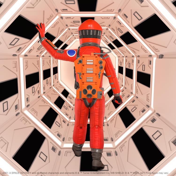 Super7 2001: A Space Odyssey ULTIMATES! Dr. Dave Bowman Plastic Action Figure - View 3