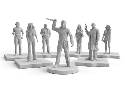 Trick or Treat Studios Halloween (1978) Character Miniatures Set - View 2