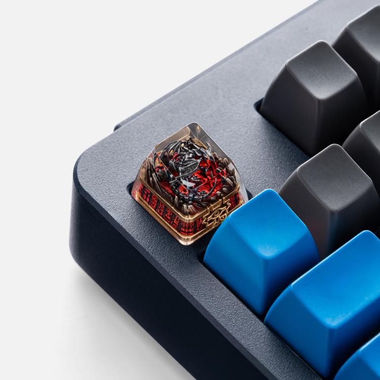 Forge Panda Yu-Gi-Oh! Red-Eyes Black Dragon Artisan Resin Keycap - View 12