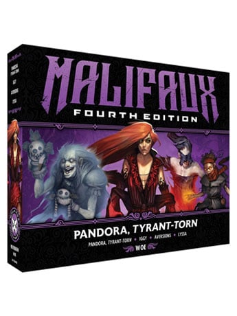 Wyrd Games Malifaux: 4th Edition Pandora, Tyrant Torn Plastic Miniatures Set
