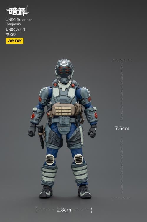 JoyToy Dark Source UNSC Breacher Benjamin 1/25 Scale 3-Inch Action Figure - View 12
