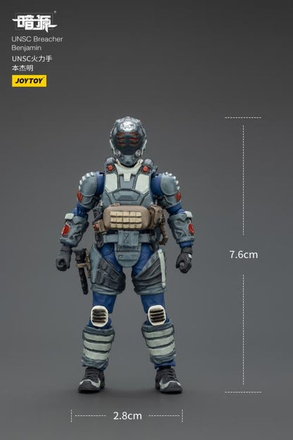 JoyToy Dark Source UNSC Breacher Benjamin 1/25 Scale 3-Inch Action Figure - View 12