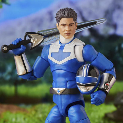 Hasbro Power Rangers Time Force Lightning Collection Deluxe Blue Ranger and Vector Cycle Set - View 10