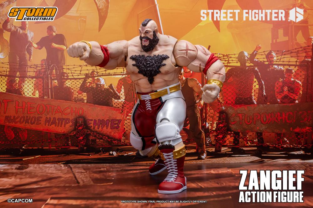 Storm Collectibles Street Fighter 6 Zangief 1/12 Scale Plastic Action Figure - View 10