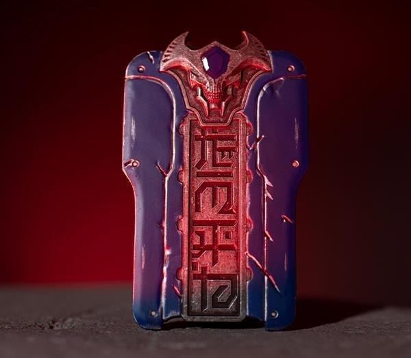 Bethesda Doom: The Dark Ages Keycard Replica 3-Pack in Zinc Alloy - View 5