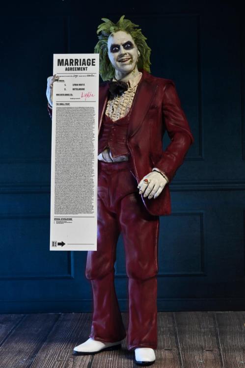 NECA Beetlejuice Beetlejuice Ultimate Red Tuxedo Beetlejuice 7-Inch Action Figure - View 4
