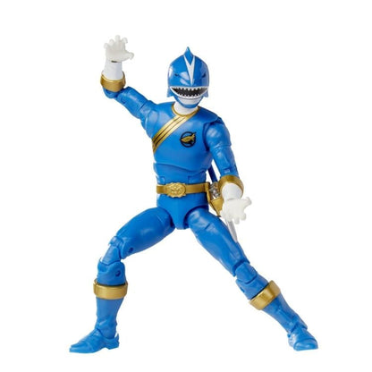 Hasbro Power Rangers Wild Force Lightning Collection Blue Ranger Plastic Figure - View 14