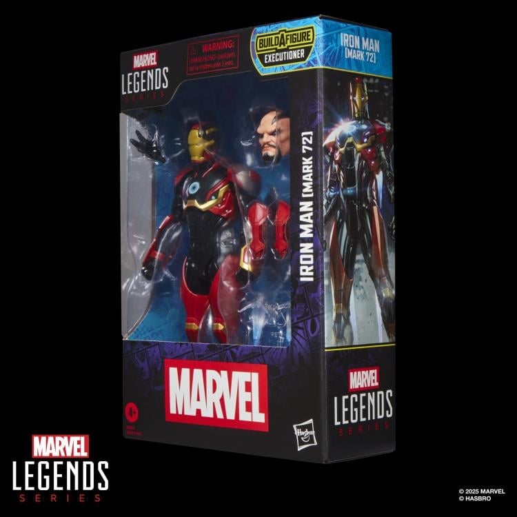 Hasbro Iron Man Marvel Legends Iron Man (Mark 72) Action Figure (Executioner BAF) - View 11