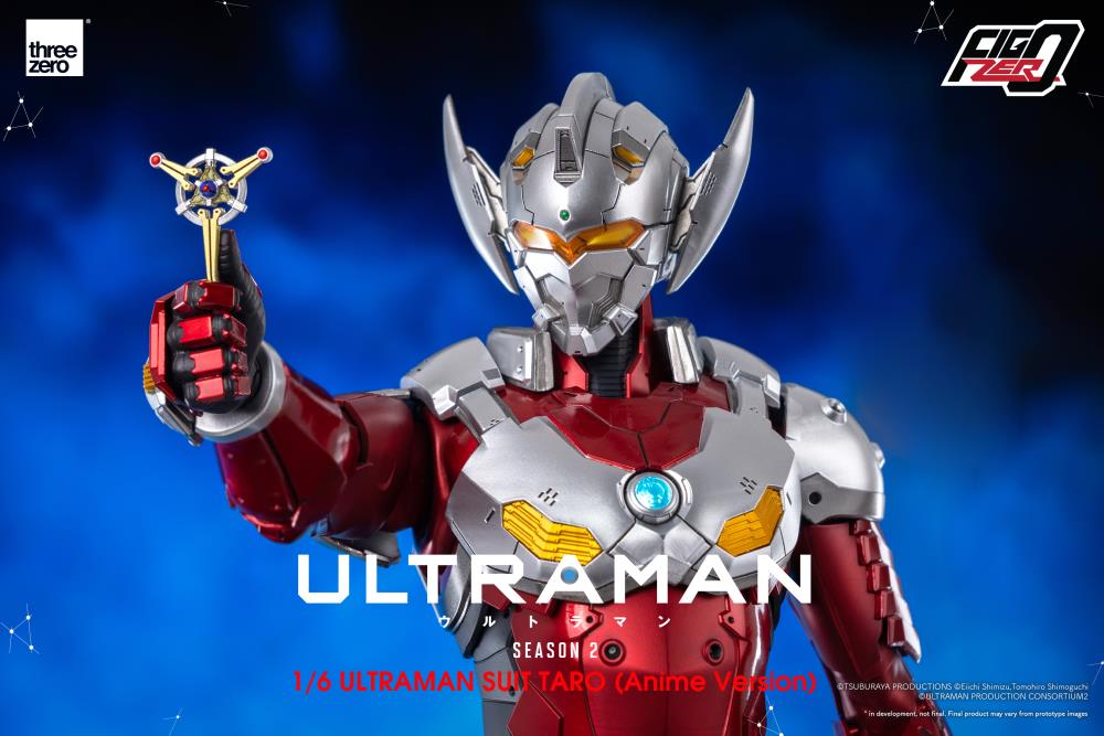 threezero Ultraman FigZero Ultraman Suit Taro (Anime Ver.) 1/7 Scale Figure 12-Inch - View 12
