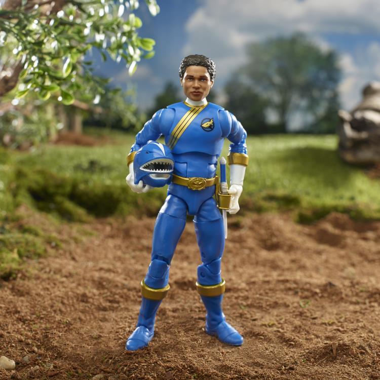 Hasbro Power Rangers Wild Force Lightning Collection Blue Ranger Plastic Figure - View 12