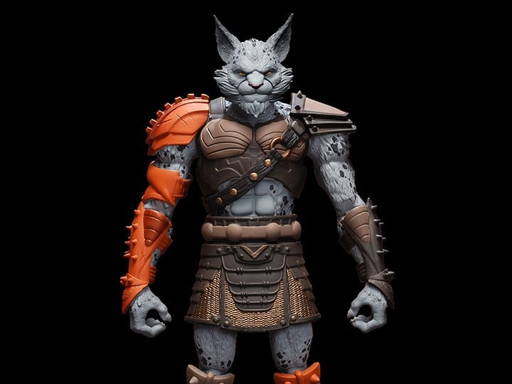 Spero Studios Animal Warriors of The Kingdom Primal Collection Lexion 6.5-Inch Action Figure - View 2
