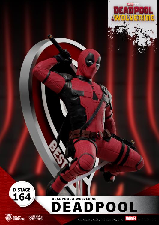Beast Kingdom Marvel Deadpool & Wolverine D-Stage DS-164 Deadpool 6-Inch Figure - View 6