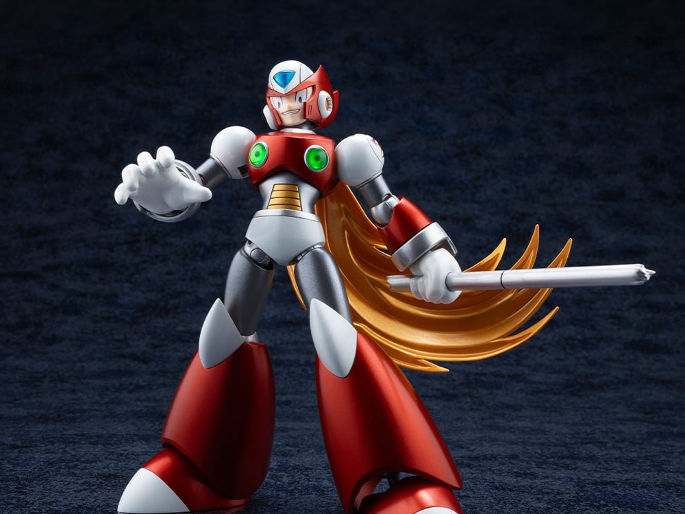 Kotobukiya Mega Man X Zero (1st Ver. Limited Edition) 1/12 Scale Model Kit 5.7-Inch - View 2