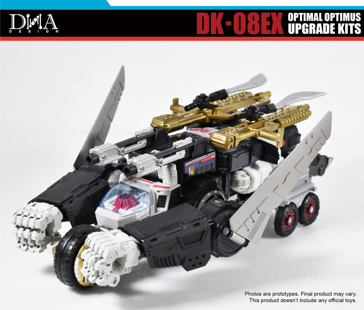 DNA Design DK-08EX Optimal OP Upgrade Kit ABS and PVC Model Accessory Set - View 5