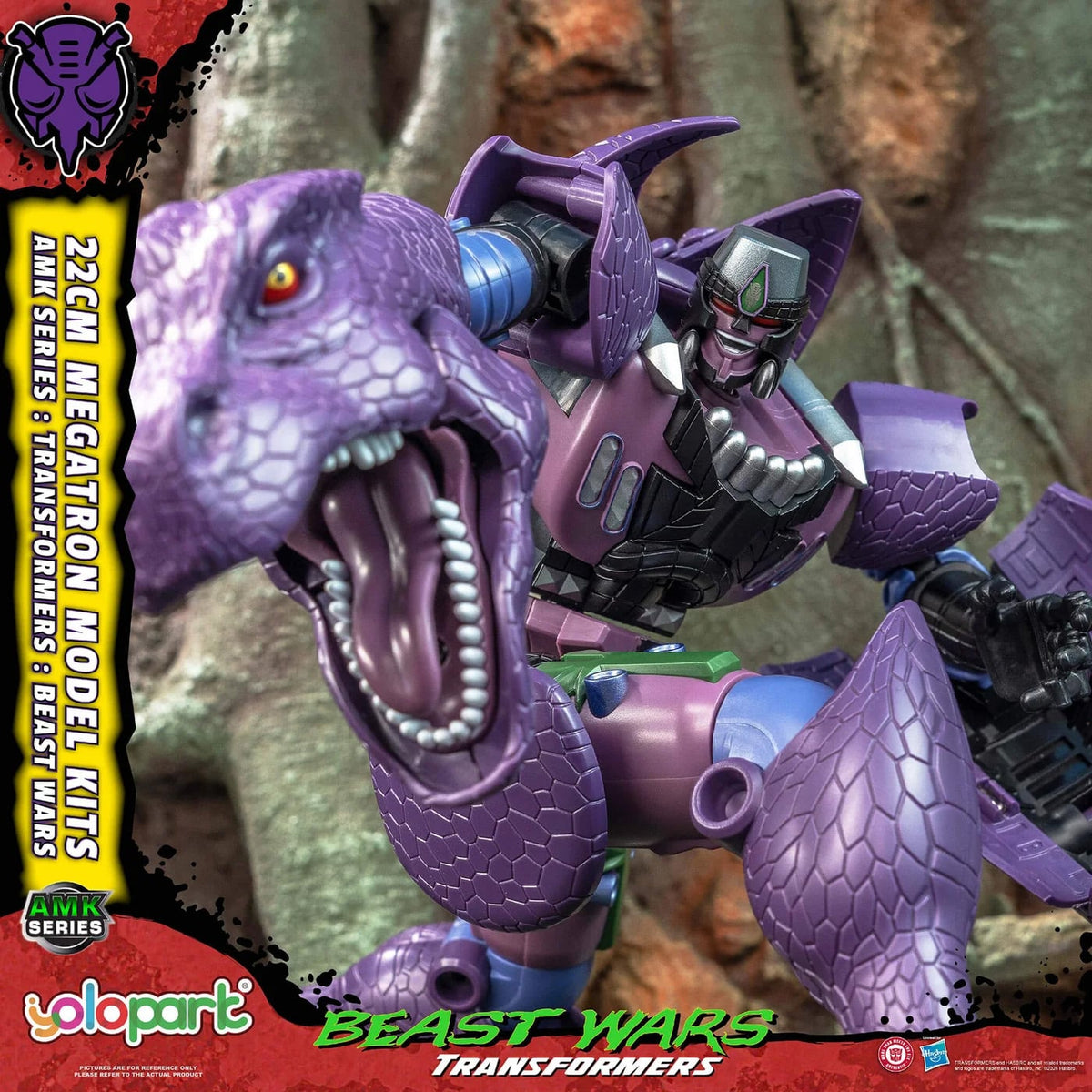 Yolopark Transformers: Beast Wars AMK Series Megatron 8.6-Inch Model Kit - View 13