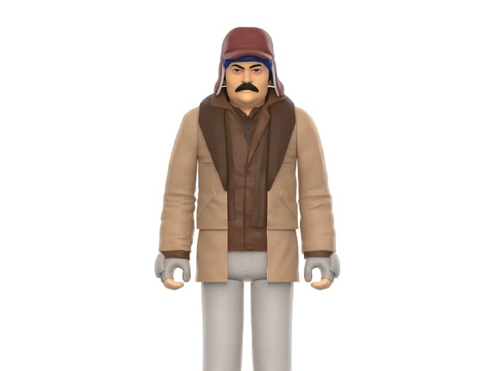 Super7 Parks and Recreation ReAction Ron Swanson Strep Throat Figure - View 2