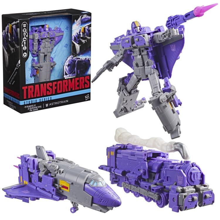 Hasbro The Transformers: The Movie Studio Series 86 Leader Class Astrotrain Plastic Action Figure - View 25
