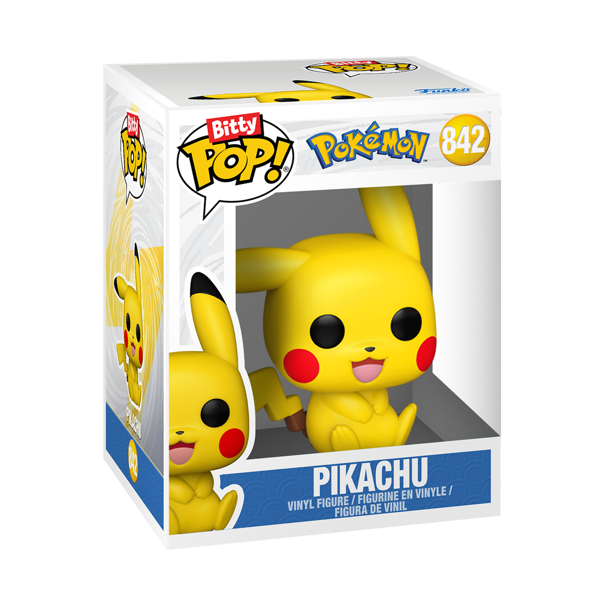 Funko Pokemon Bitty Pop! Poke Ball Display Shelf with Dragonite, Meowth and Eevee Figures - View 6