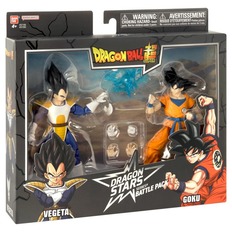 Bandai Dragon Ball Z Dragon Stars Vegeta vs. Goku Action Figure Battle Pack - View 18