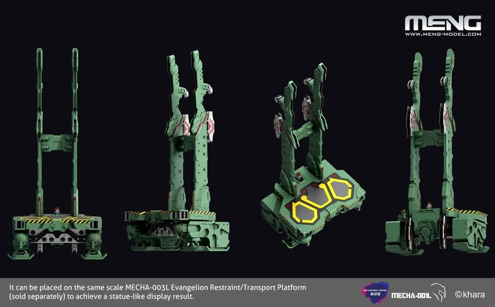 Meng-Model Rebuild of Evangelion EVA Unit Base Plastic Model Kit - View 3