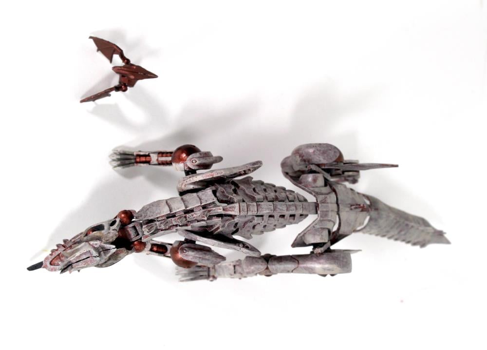 Creative Beast Studio Cyberzoic Razorhound Achillobator Armor Unit 1/18 Scale Accessory Set - View 6