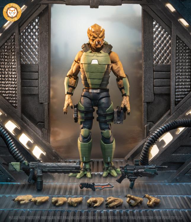 Fox Forge Toys Galactic Valor Starshock Commando 1/12 Scale Action Figure - View 9