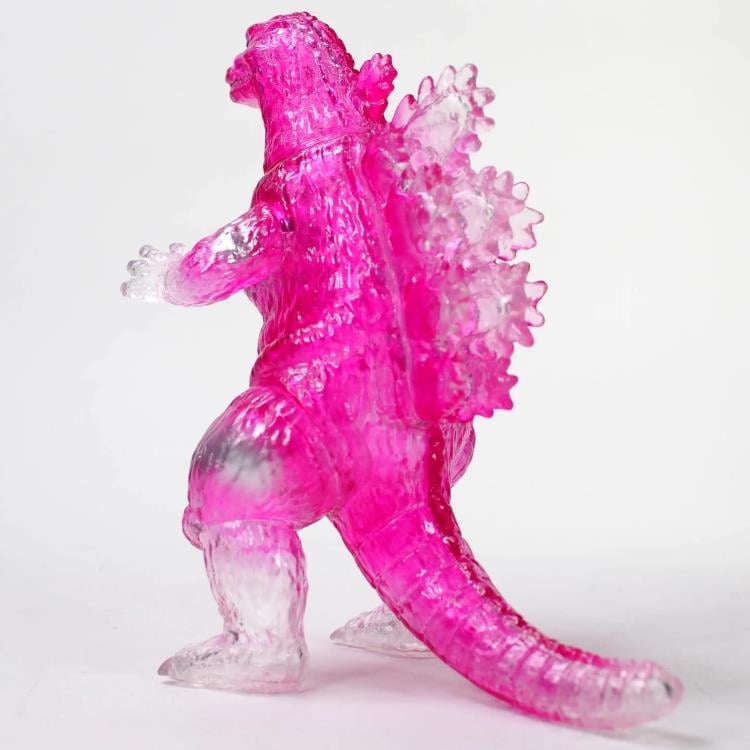 CCP Godzilla vs. Destroyah (1995) Middle Size Series Godzilla (Clear Pink Ver.) PVC Figure - View 5