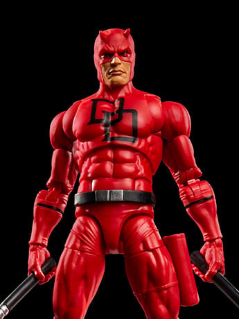 Hasbro Marvel Legends Secret Wars Daredevil Plastic Action Figure