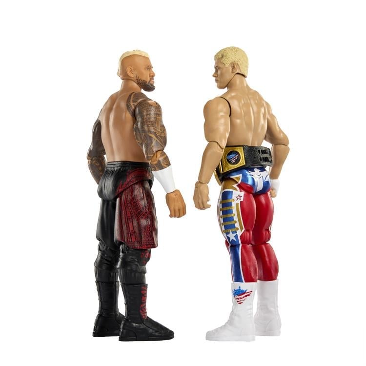 Mattel WWE Championship Showdown Series 24 Cody Rhodes vs. Solo Sikoa Two-Pack - View 4
