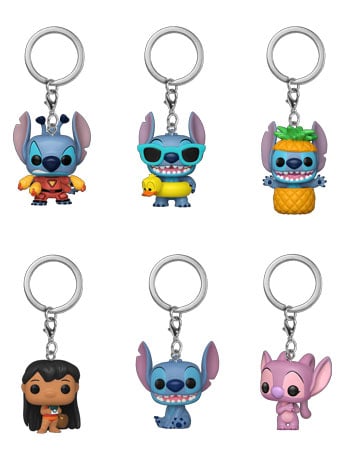 Funko Pocket Pop! Lilo & Stitch Box of 12 Random Vinyl Keychains