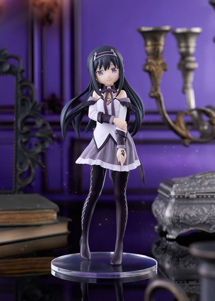 Claynel Puella Magi Madoka Magica The Movie Walpurgisnacht: Rising Homura Akemi Figure, 8.27-Inch - View 3