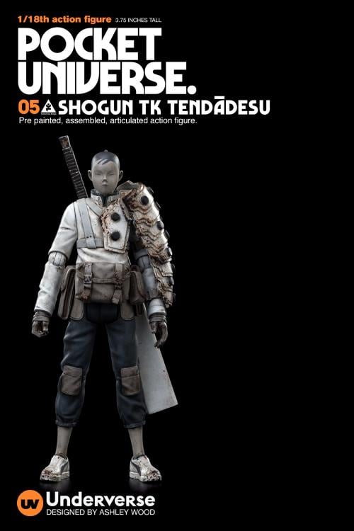 Underverse Tomorrow Kings Pocket Universe Shogun TK Tendadesu 1/18 Scale 3.75-Inch Figure - View 4