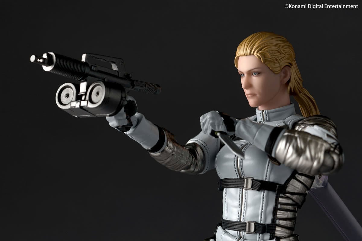 Kaiyodo Metal Gear Solid Delta: Snake Eater Amazing Yamaguchi Revoltech NR117 The Boss 6-Inch Action Figure - View 11