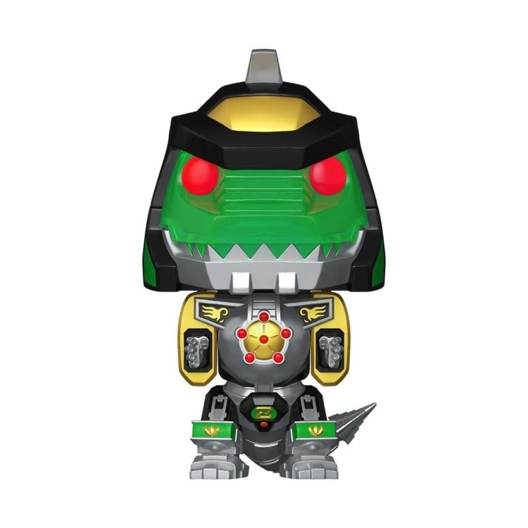 Funko Bitty Pop! Mighty Morphin Power Rangers Bitty Bot Dragonzord with Green Ranger 2-Inch Figure Set - View 3