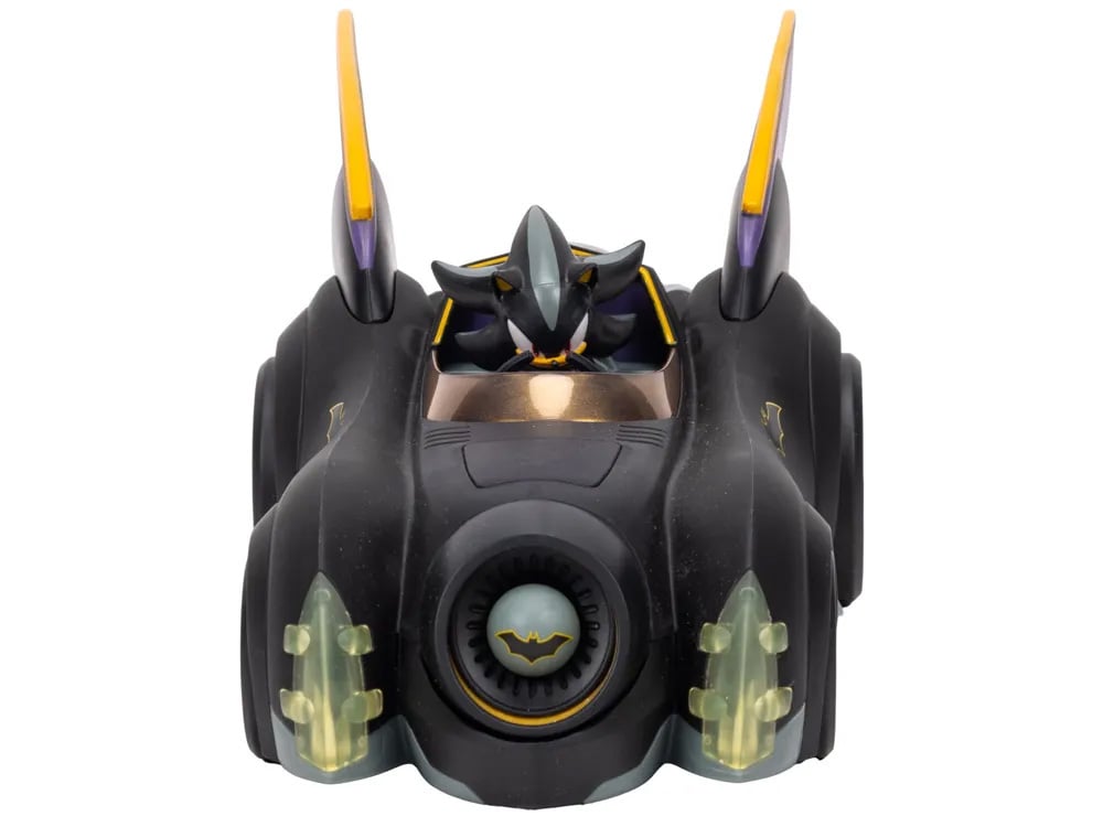 Jakks Pacific DC Comics x Sonic the Hedgehog Batmobile and Shadow as Batman Set - View 5