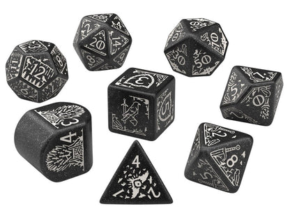 Q Workshop Game of Thrones Night's Watch Plastic Dice Set - View 2