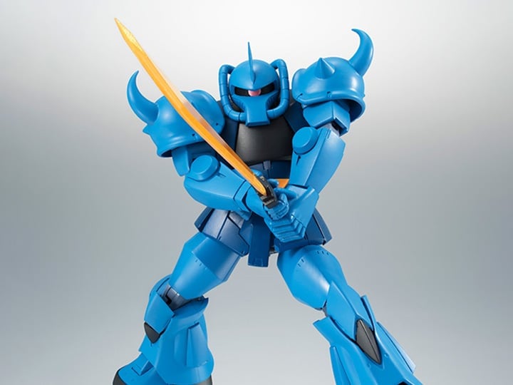 Bandai Mobile Suit Gundam Robot Spirits MS-07B Gouf Ver. A.N.I.M.E. Reissue Figure, 5-Inch - View 2