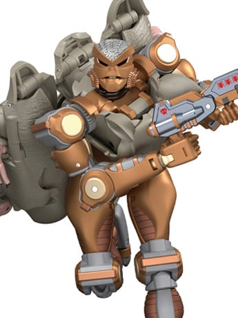 Takara Tomy Transformers Masterpiece G MPG-15 Rattle Plastic and Die-Cast Figure