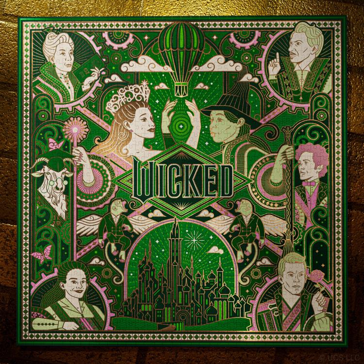 Theory11 Wicked 1000-Piece Jigsaw Puzzle (Wicked Movie Theme) - View 6