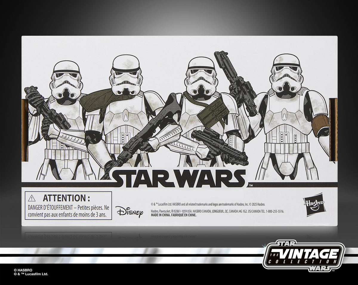 Hasbro Star Wars The Vintage Collection Imperial Remnant Stormtrooper Exclusive Action Figure Set - View 7