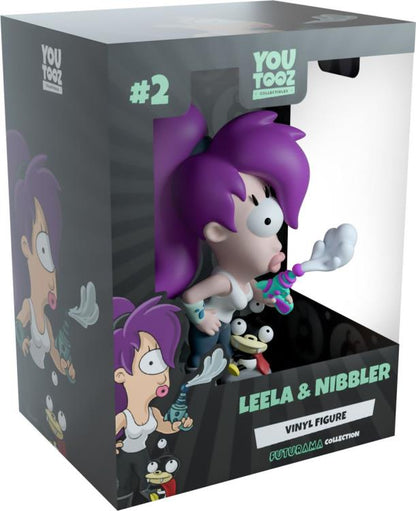 Youtooz Futurama Leela & Nibbler 4.5-Inch Vinyl Figure - View 6