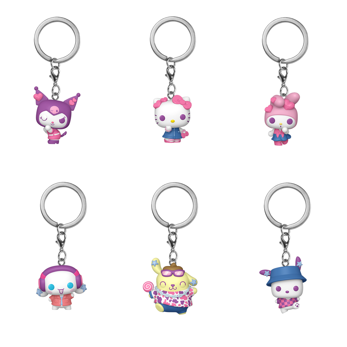 Funko Pop! Hello Kitty and Friends Pocket Pop! Box of 12 Random Keychains - View 4