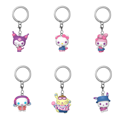 Funko Pop! Hello Kitty and Friends Pocket Pop! Box of 12 Random Keychains - View 4
