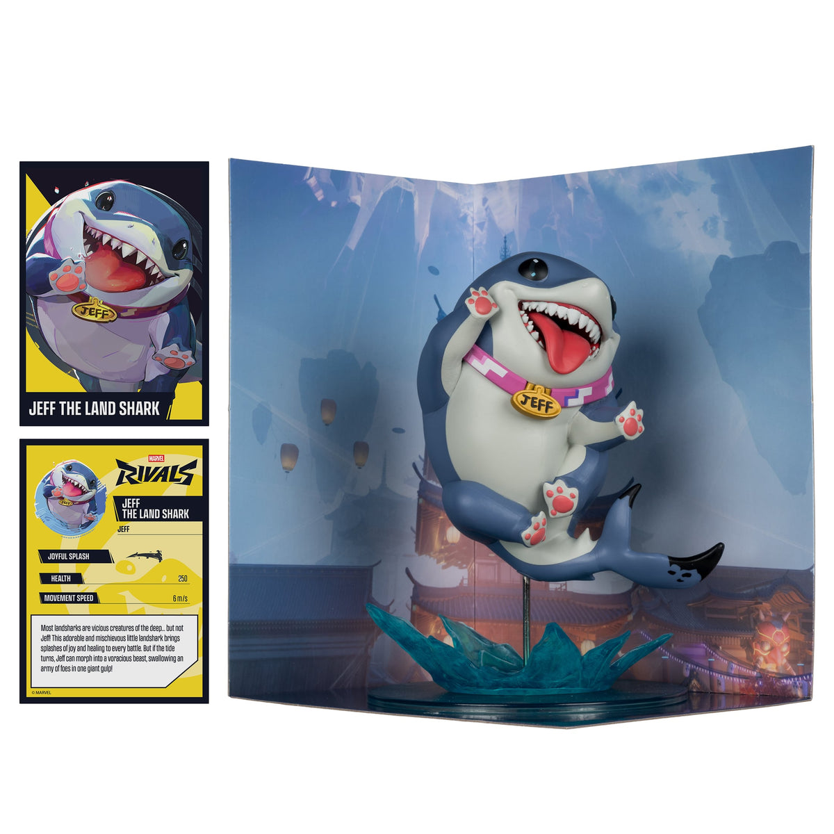 McFarlane Toys Marvel Rivals Jeff the Land Shark 1/10 Scale 8-Inch Figure - View 15